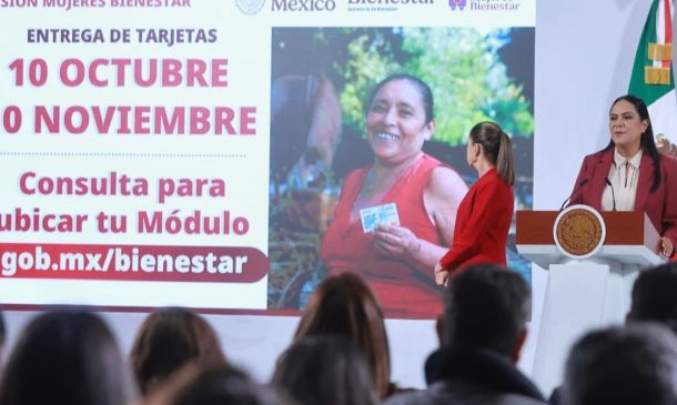Entregan millón y medio de tarjetas del programa Pensión Mujeres Bienestar a mujeres de 60 a 64 años