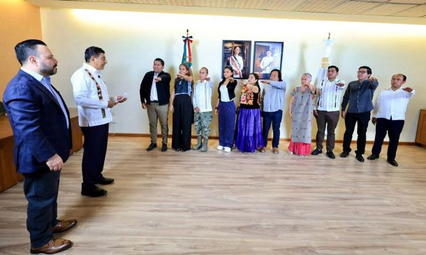 Salomón Jara toma protesta a nuevo gabinete en Oaxaca