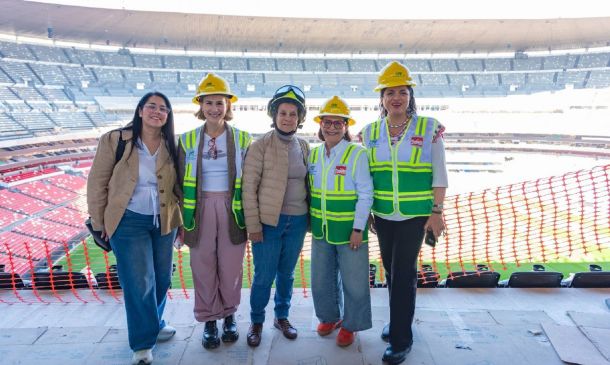 CFE e ICA supervisan energía del Estadio Azteca para 2026