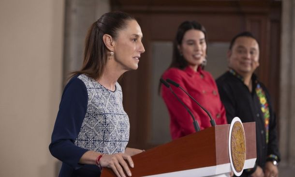 Sheinbaum descarta que salida de Víctor Rodríguez de Pemex esté ligada a derrames en el Golfo