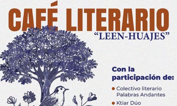 Café Literario Leen-Huajes, poesía y música en García Vigil 809
