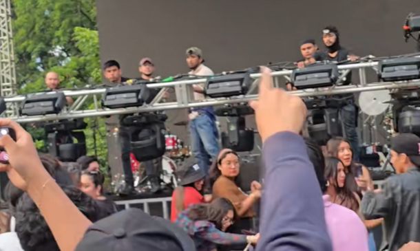 Botellazos y reclamos contra los VIP en concierto de Siddhartha en Oaxaca
