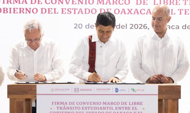 Jara Cruz impulsa continuidad educativa en Oaxaca con convenio TecNM–Cecyteo