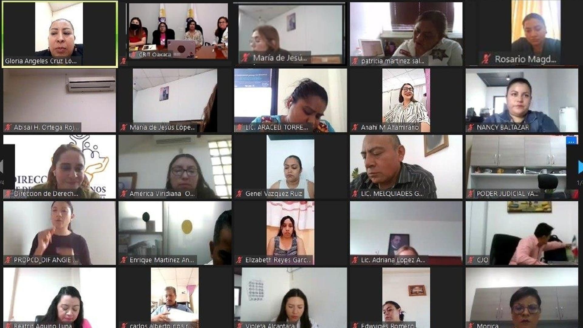 Promueve PJEO la inclusión de personas con discapacidad