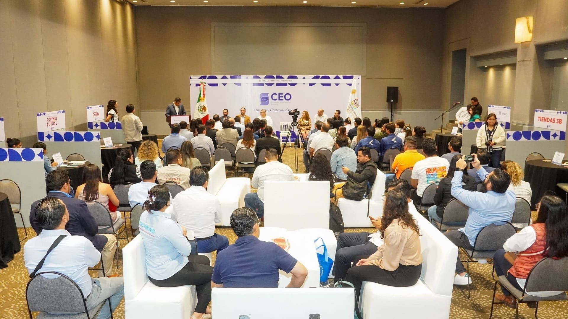 Inauguran Conexión Empresarial Oaxaca, el espacio para vincular al sector empresarial con proveedores