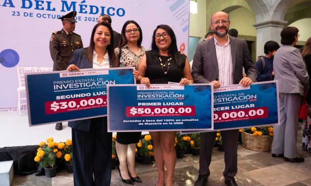 Proyecto del ISSSTE obtiene el Premio Estatal de Investigación en Salud 2025