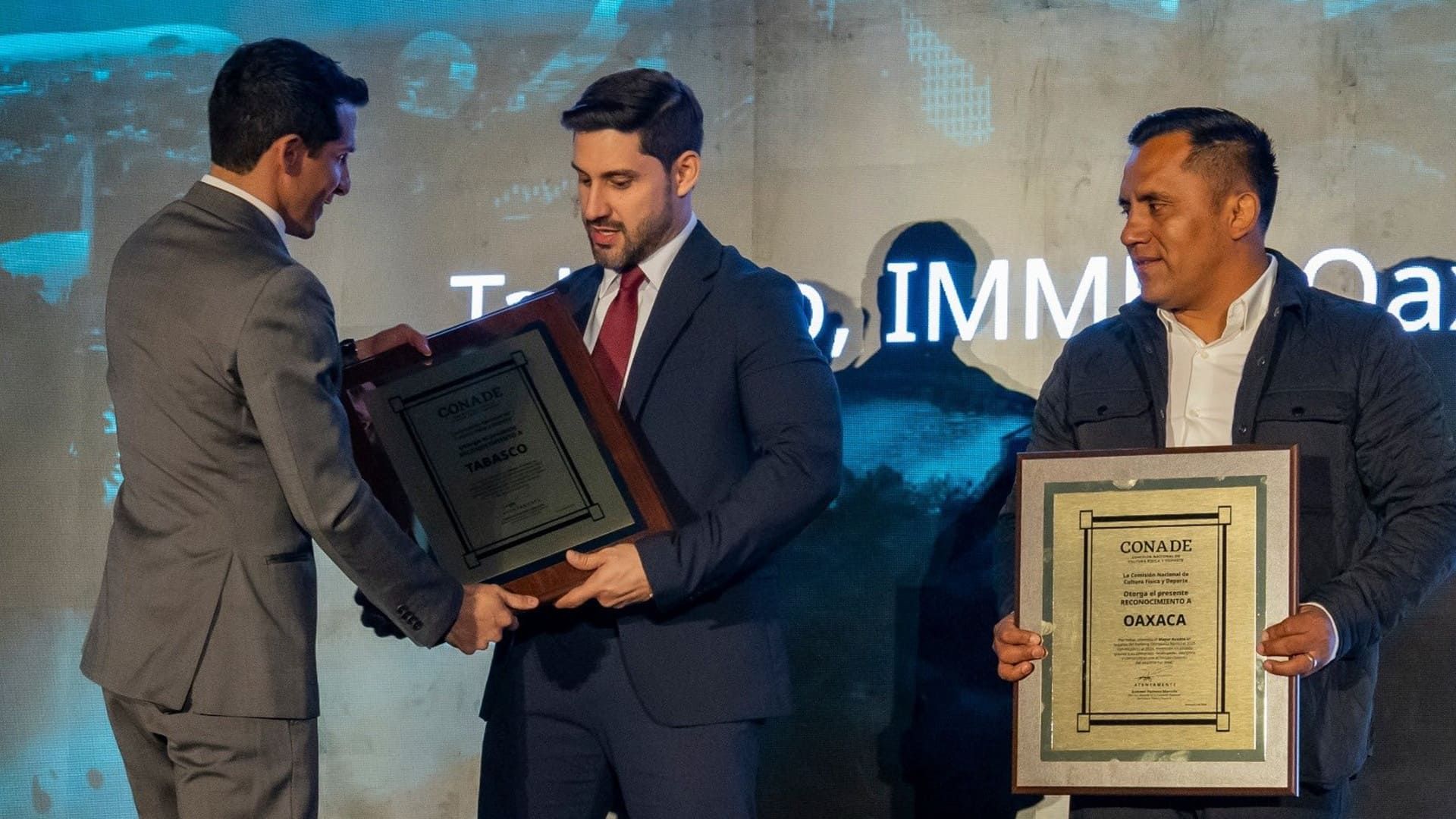 Conade reconoce a Oaxaca por histórico desempeño en la Olimpiada Nacional 2025