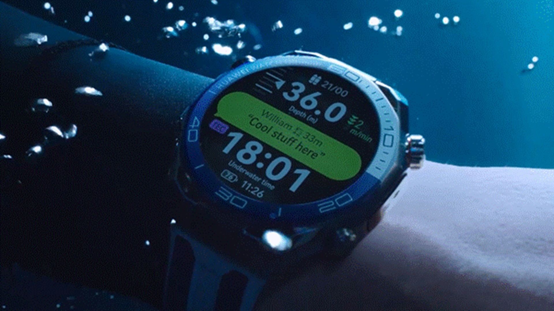 Huawei Watch  Ultimate 2 redefine la comunicación en el buceo