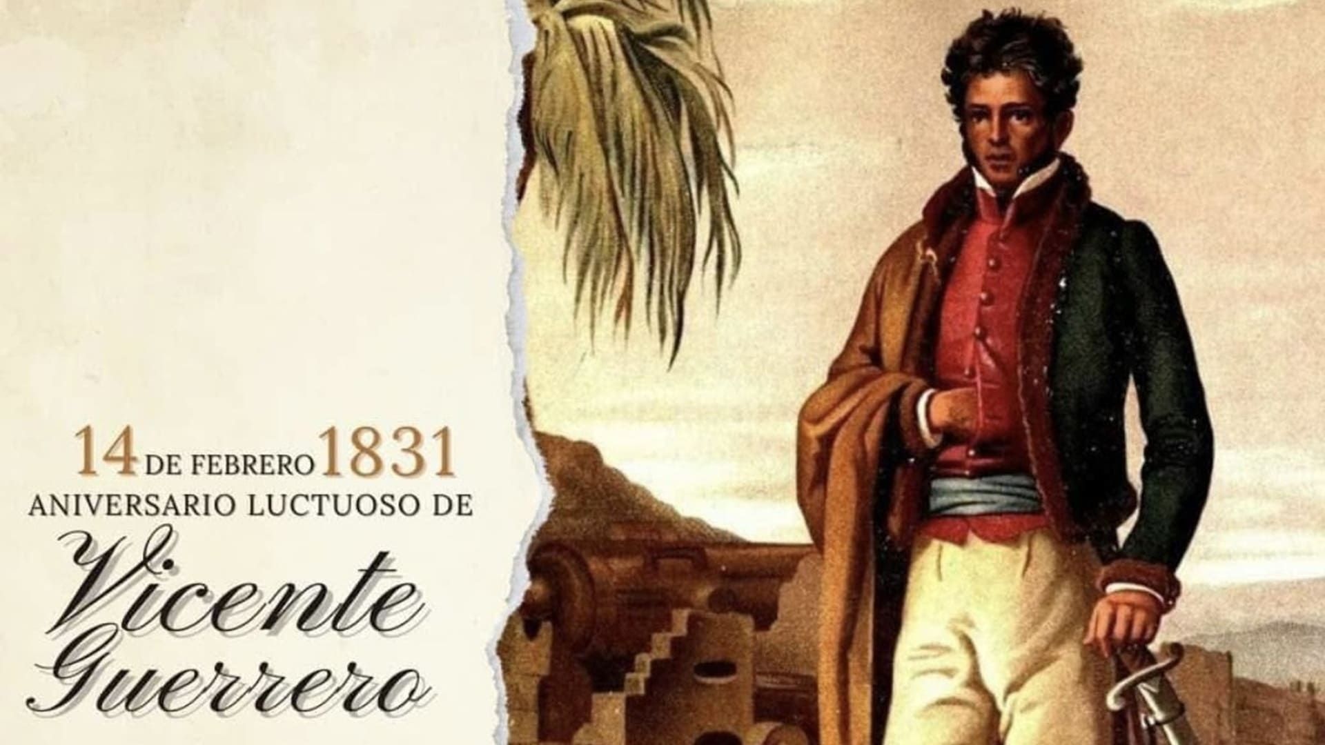 Gobierno de México honra al General Vicente Guerrero, primer presidente afromexicano