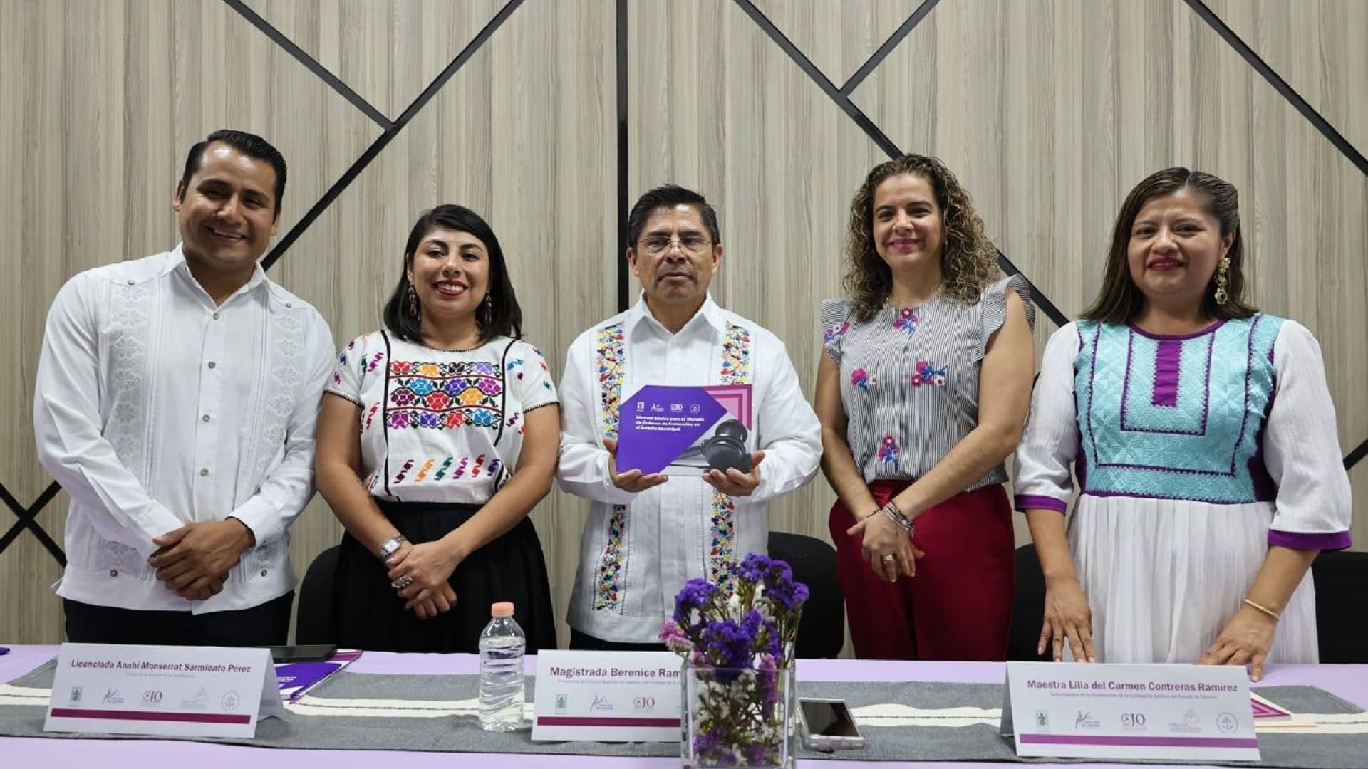 Oaxaca, a la vanguardia con el Manual para Dictado de Órdenes de Protección del Poder Judicial de Estado