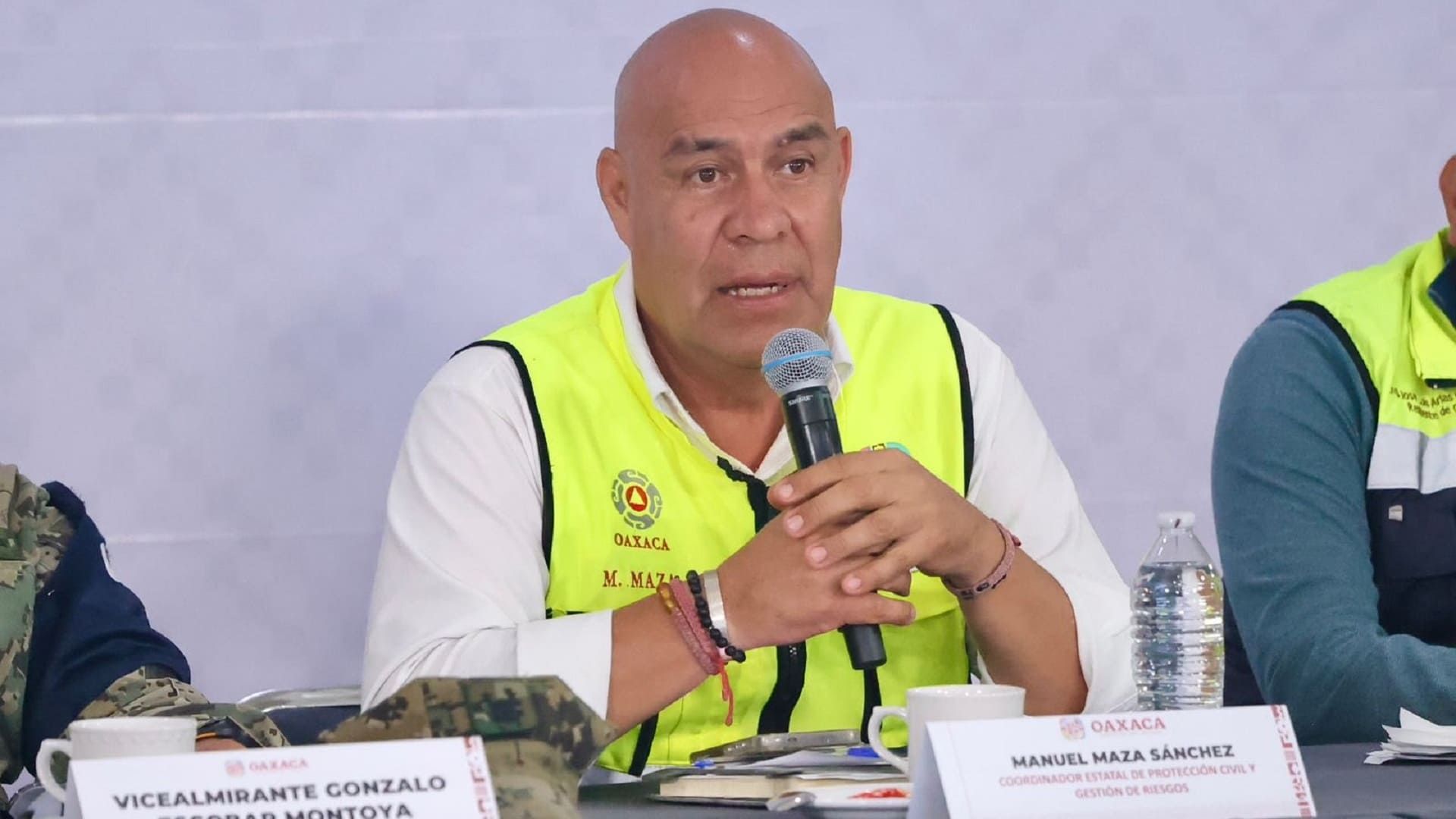 “Se ha acabado la etapa de la emergencia”: Manuel Maza Sánchez, director de Protección Civil de Oaxaca