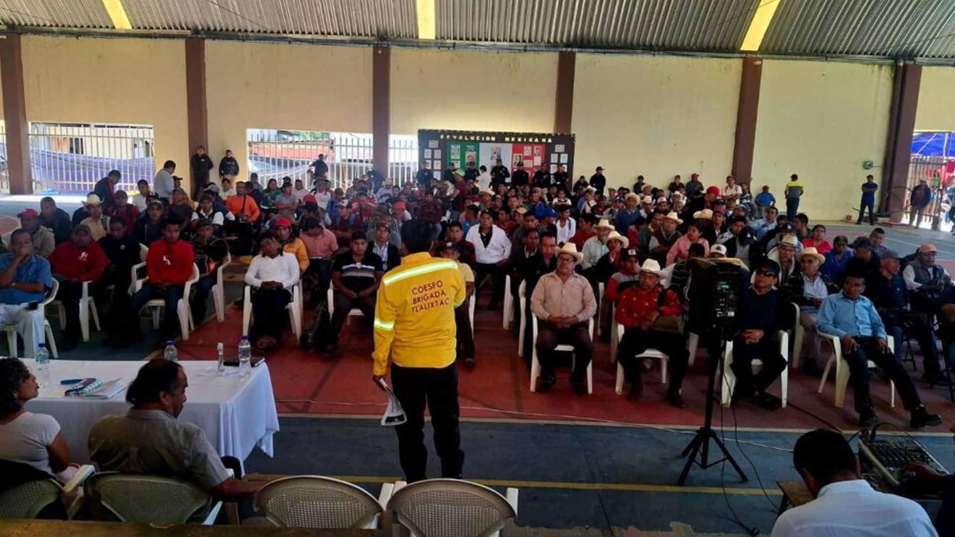 San José Tenango recibe adiestramiento sobre el uso y manejo del fuego