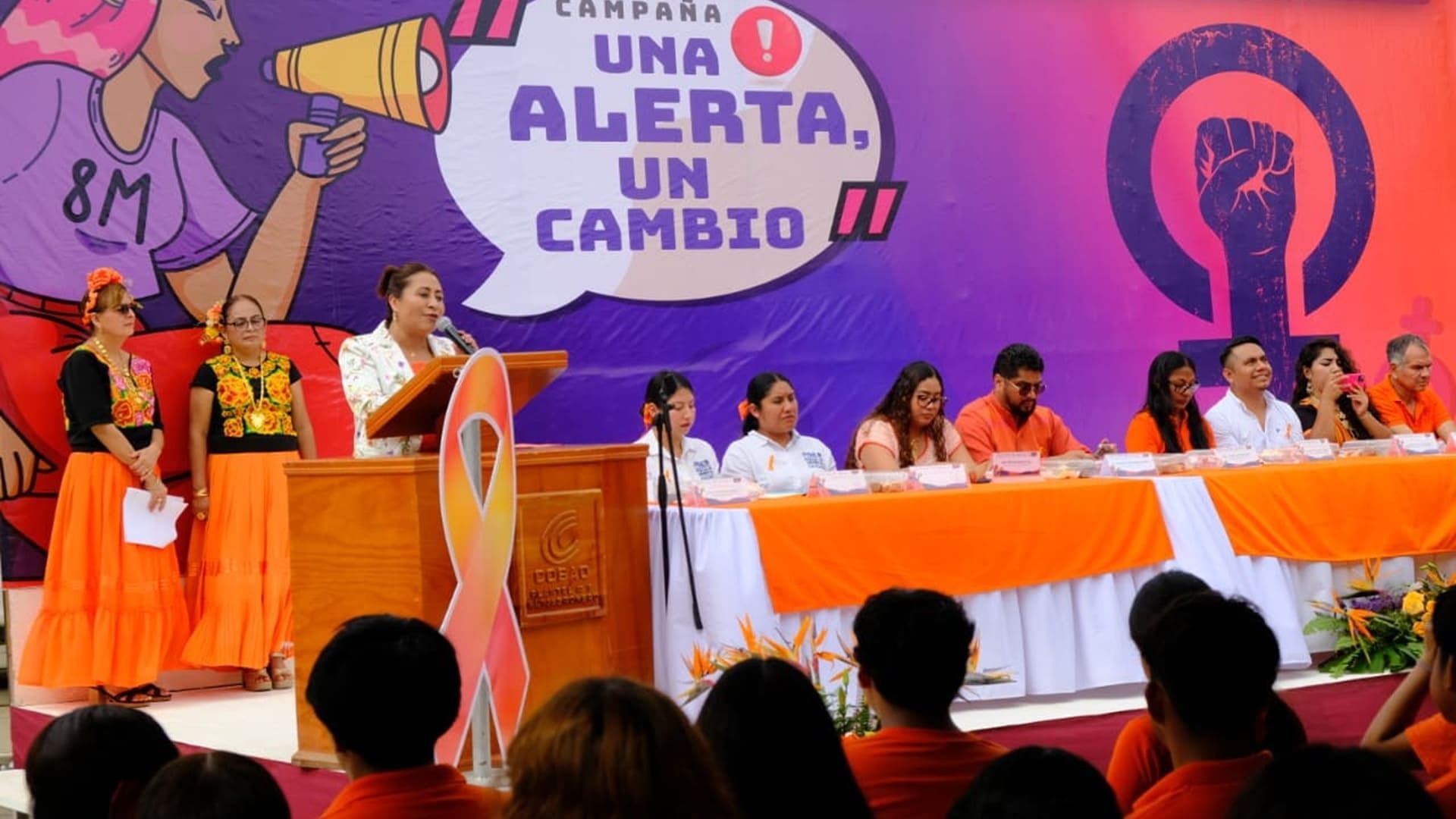 Jornada de prevención de la violencia de género en el Cobao de Matías Romero
