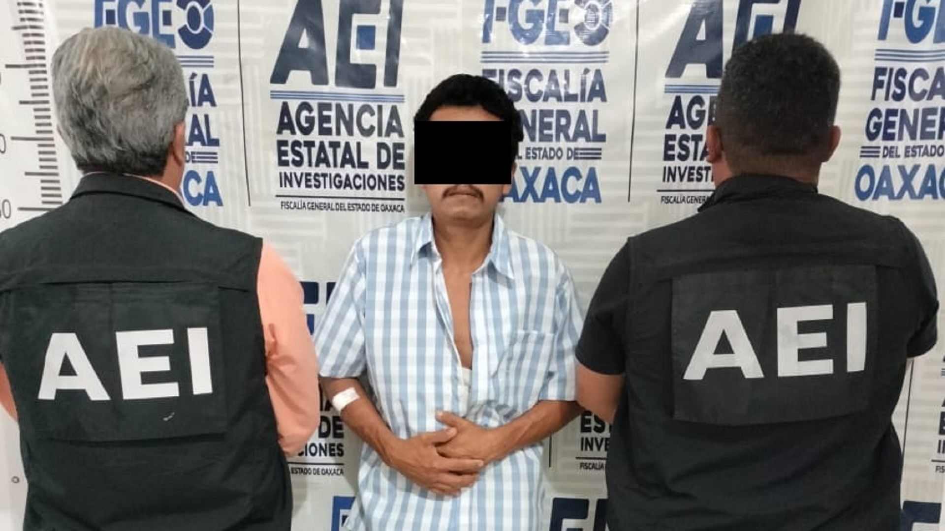 FGEO aprehende a hombre por tentativa de homicidio en Pluma Hidalgo