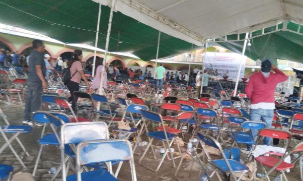 Detienen a tres personas por disturbios durante elección municipal en San Agustín de las Juntas