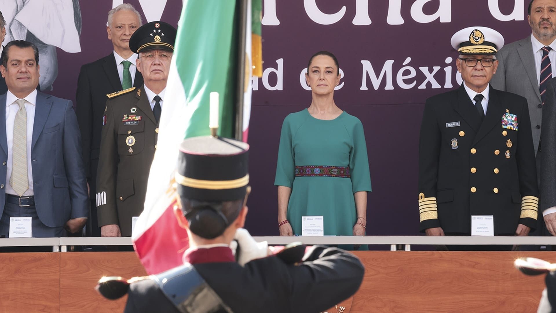 La Presidenta de México encabezó la ceremonia conmemorativa por el 112 aniversario de La Marcha de la Lealtad