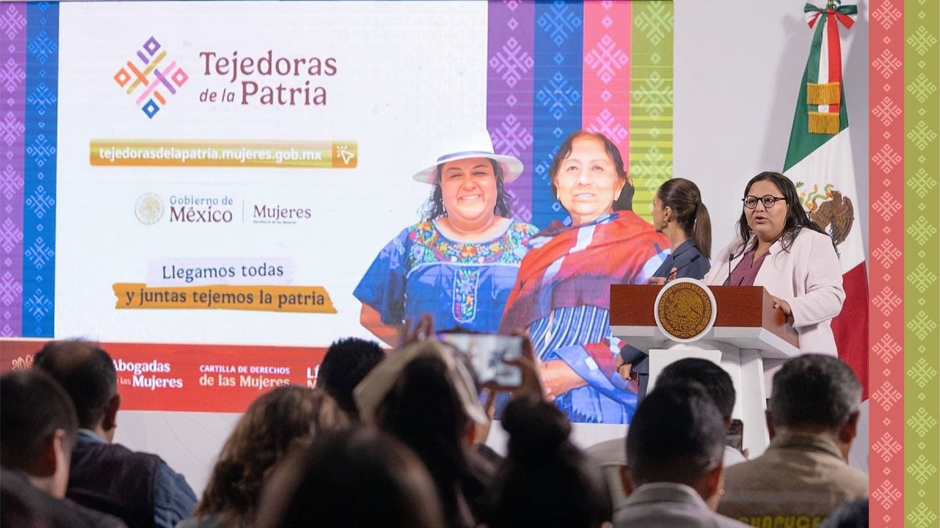 Oaxaca se suma, con enfoque propio, a la estrategia nacional Tejedoras de la patria