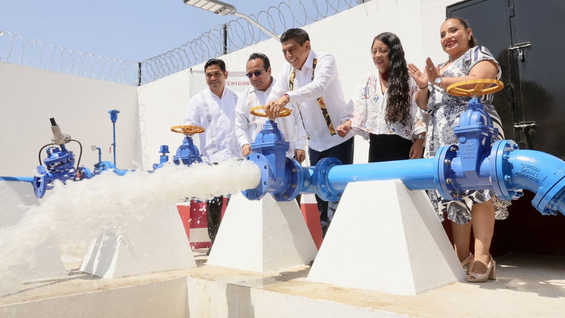 Ponen en marcha pozo profundo Juquilita 2 en Xoxocotlán