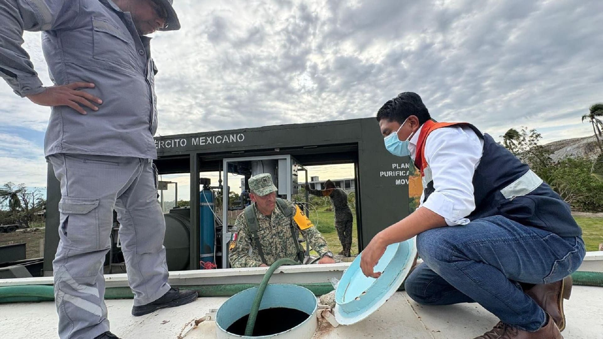 Sin brotes epidémicos en zona cero del huracán Erick, reporta SSO