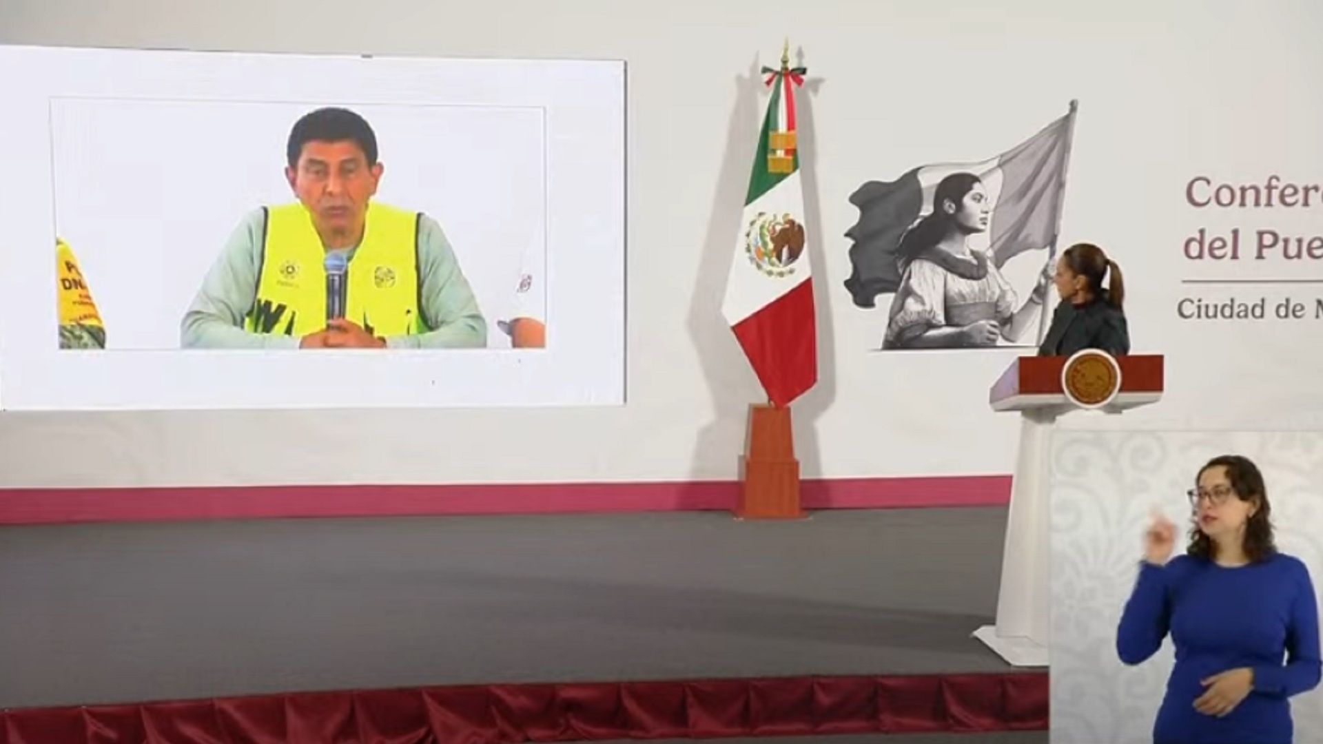 “Huracán Erick entró por Corralero”: Sheinbaum; reportan afectaciones en Río Grande, Chacahua y Pinotepa Nacional