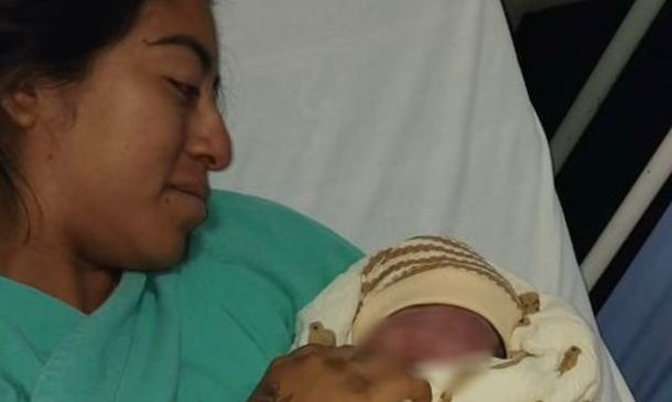 Es niño el primer bebé que nace en Oaxaca en este 2026