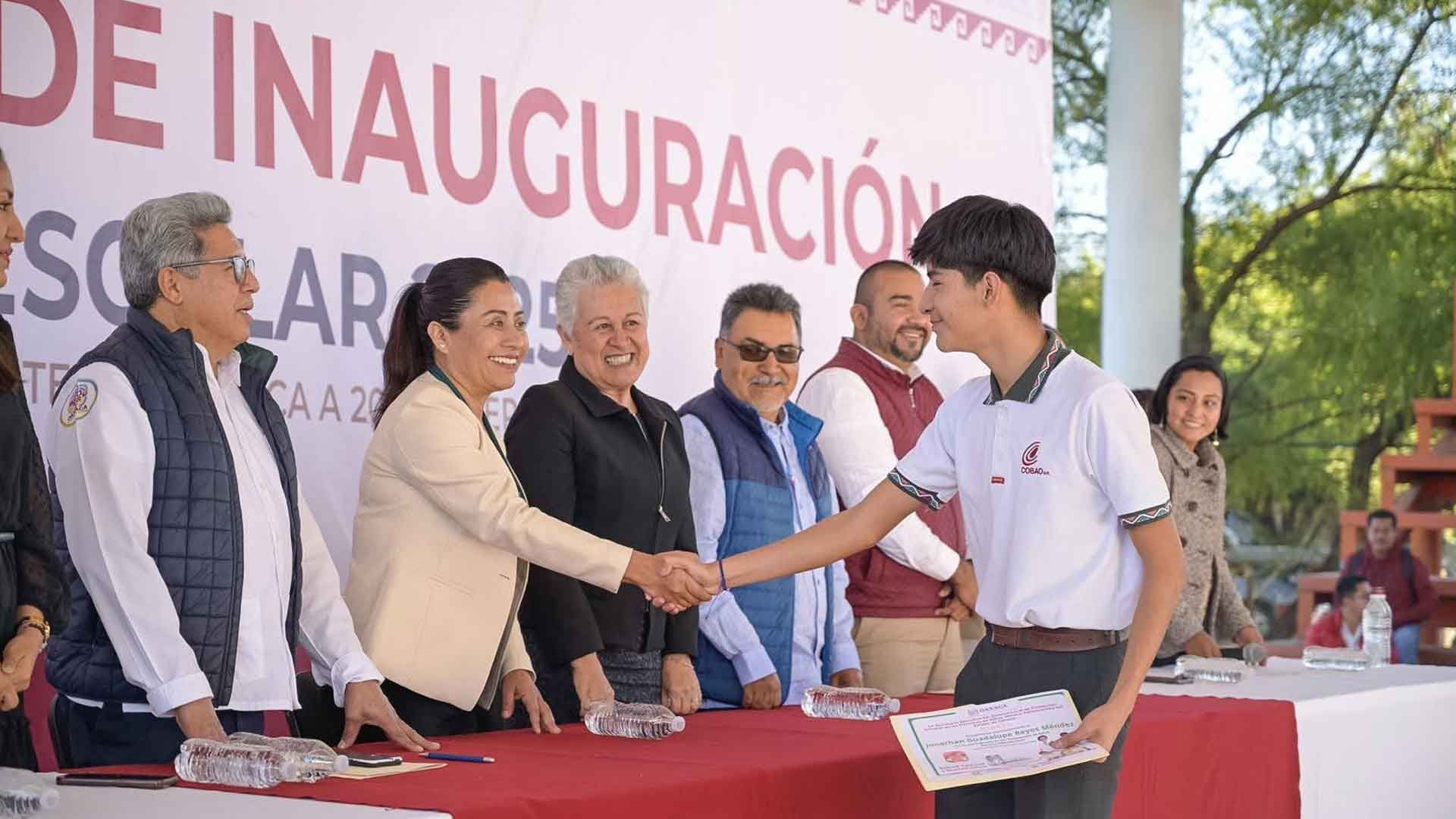 COBAO arranca semestre 2025-A en 68 planteles de Oaxaca