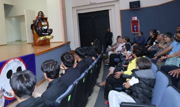 Magistrada Berenice Ramírez Jiménez funge como madrina de generación del Instituto Pedagógico Oaxaca