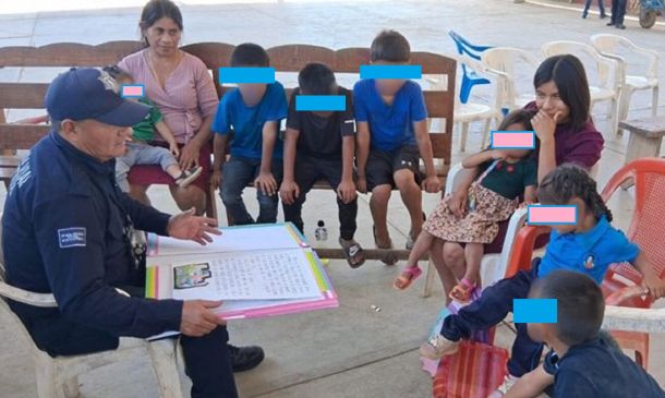 Policía Vial Estatal impulsa educación vial en la Costa de Oaxaca para prevenir hechos de tránsito