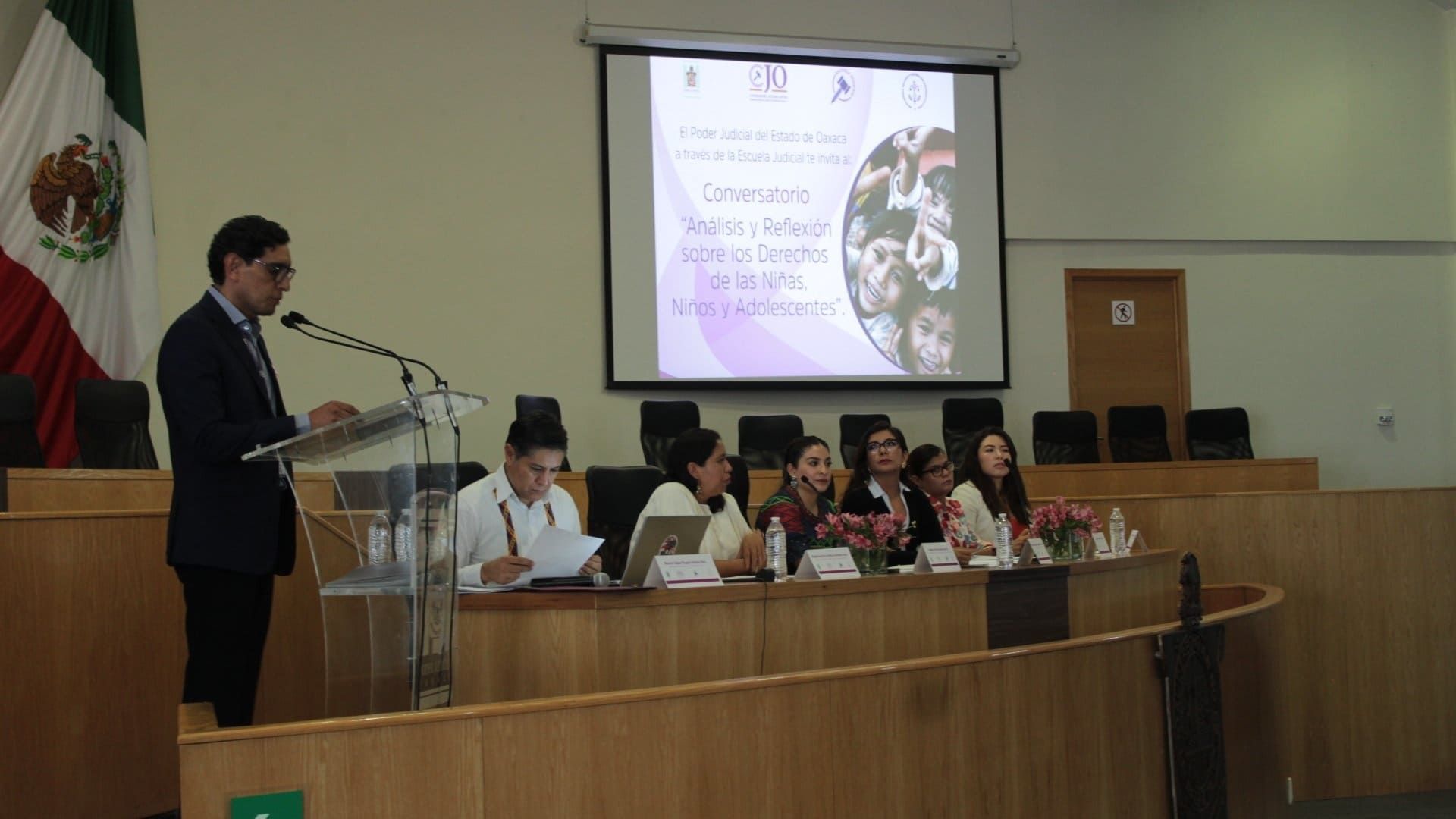 Poder Judicial del Estado de Oaxaca destaca el Interés superior de la niñez