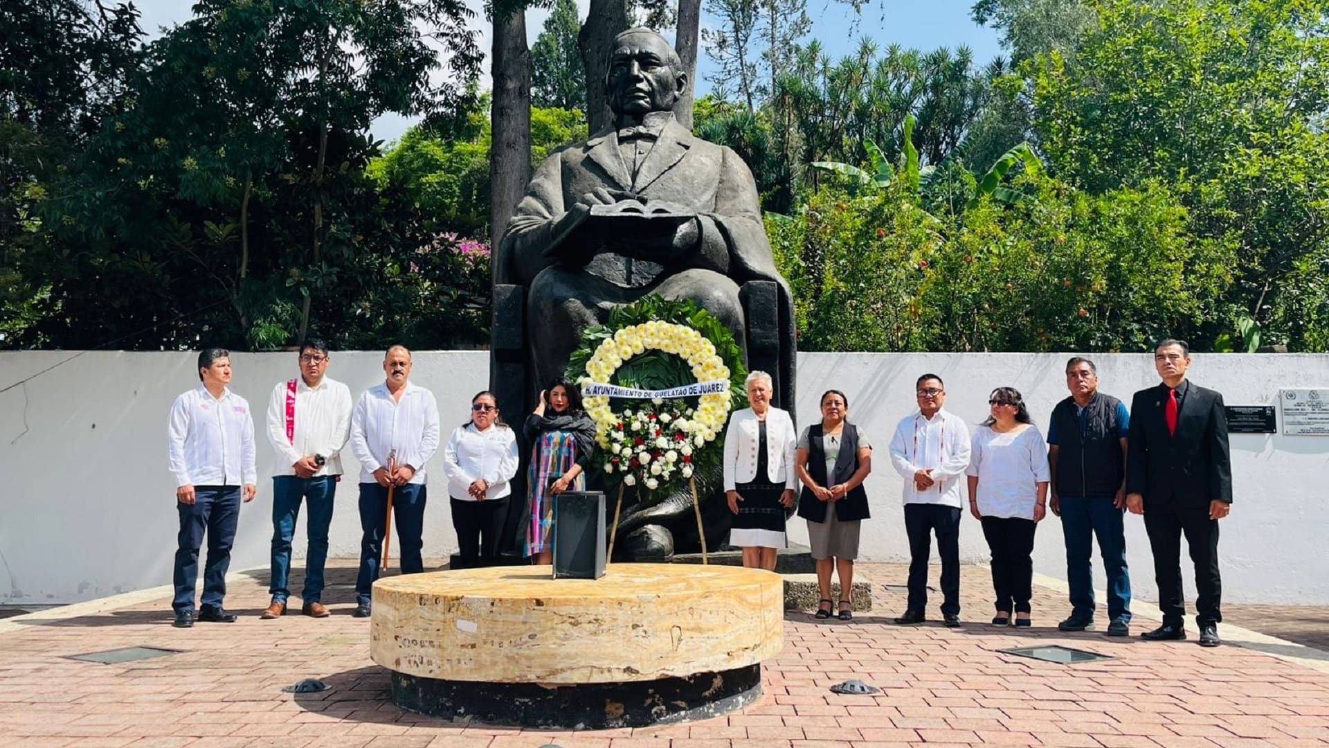 Honra Poder Judicial del Estado de Oaxaca ideales de Benito Juárez