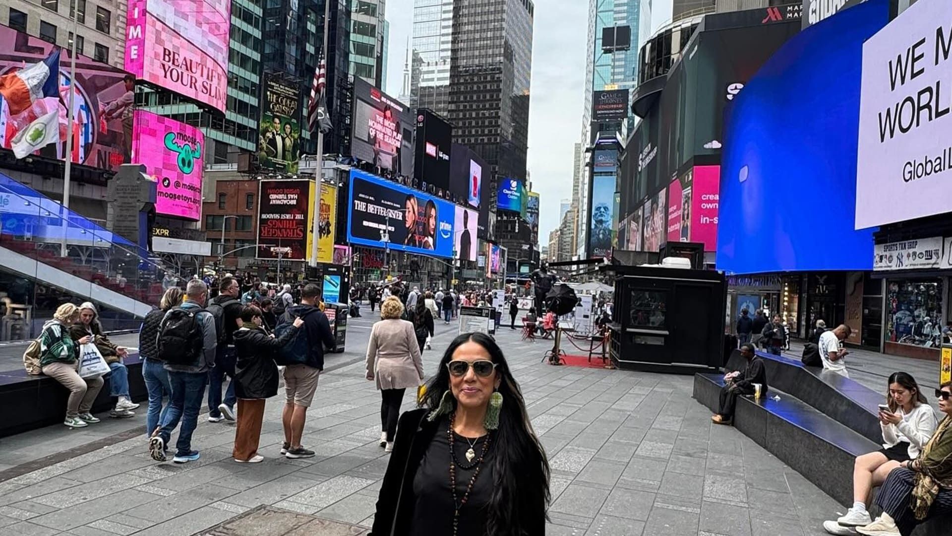 Lila Downs, glamour y talento, de visita en Nueva York