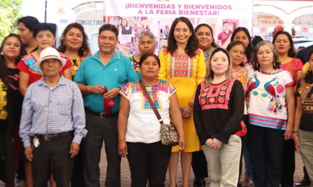 Villa de Etla recibe la Feria Bienestar para impulsar la economía local y comunitaria