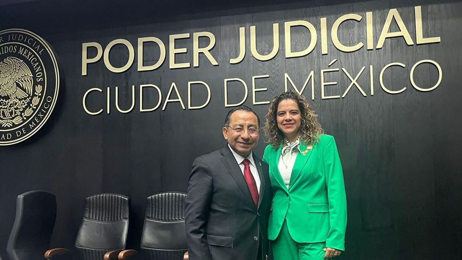 Asiste magistrada presidenta Berenice Ramírez a informe del titular del Poder Judicial de la CDMX
