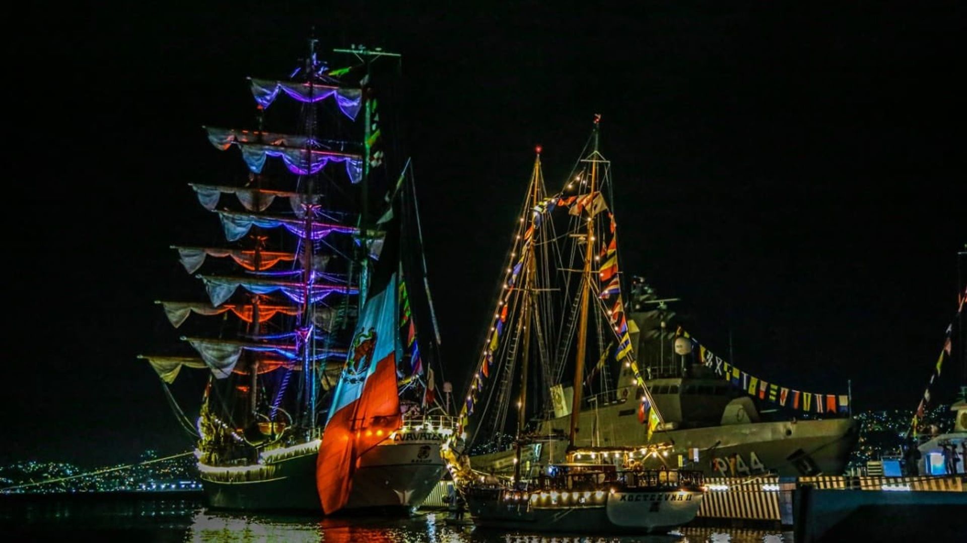 Buque Escuela Cuauhtémoc se alista para zarpar tras reparaciones en Nueva York