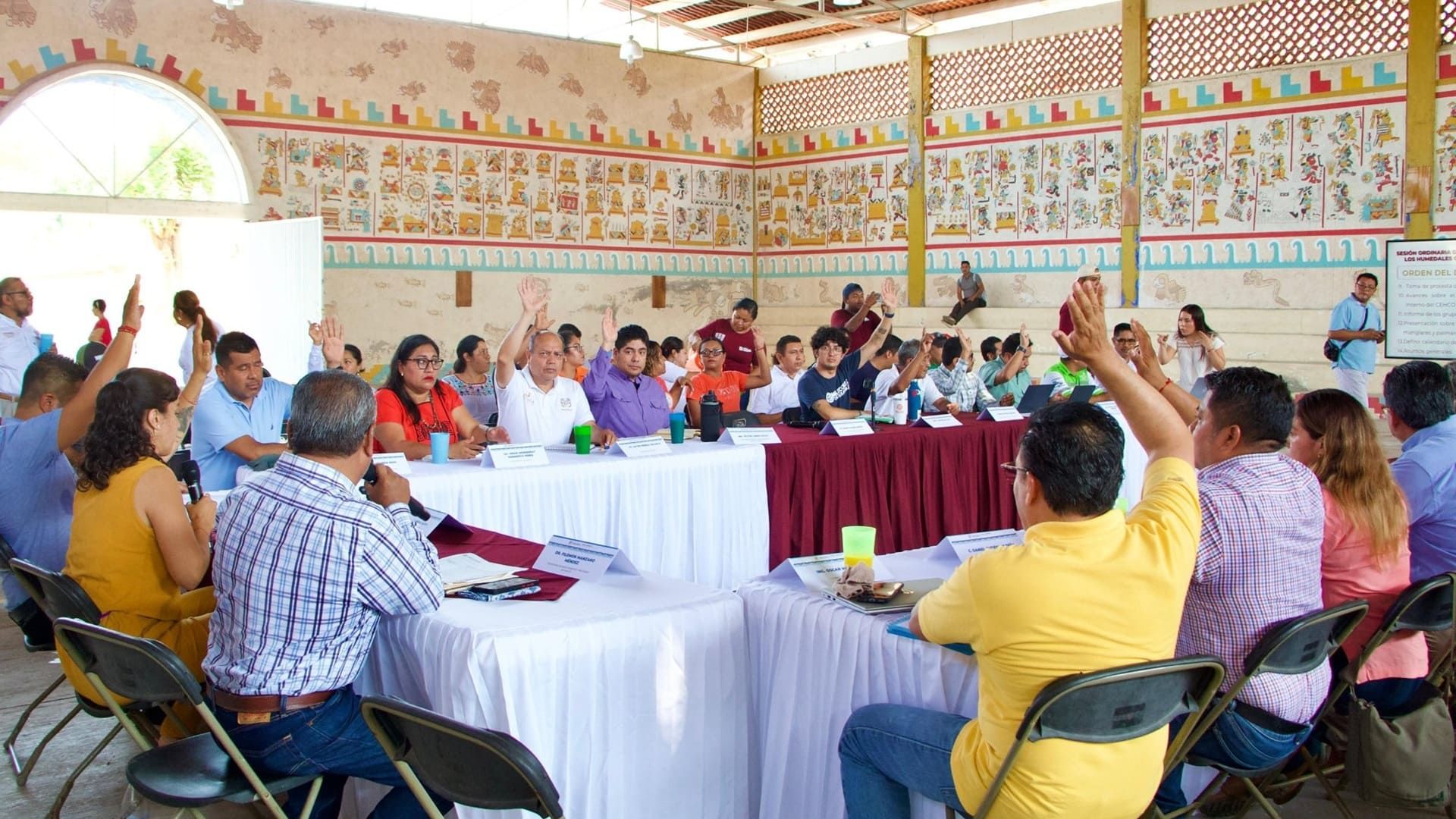 Queda reinstalado el Consejo Estatal de los Humedales Costeros de Oaxaca 