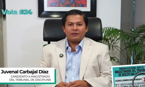 “La justicia debe ser eficaz, eficiente y transparente”: Juvenal Carbajal Díaz