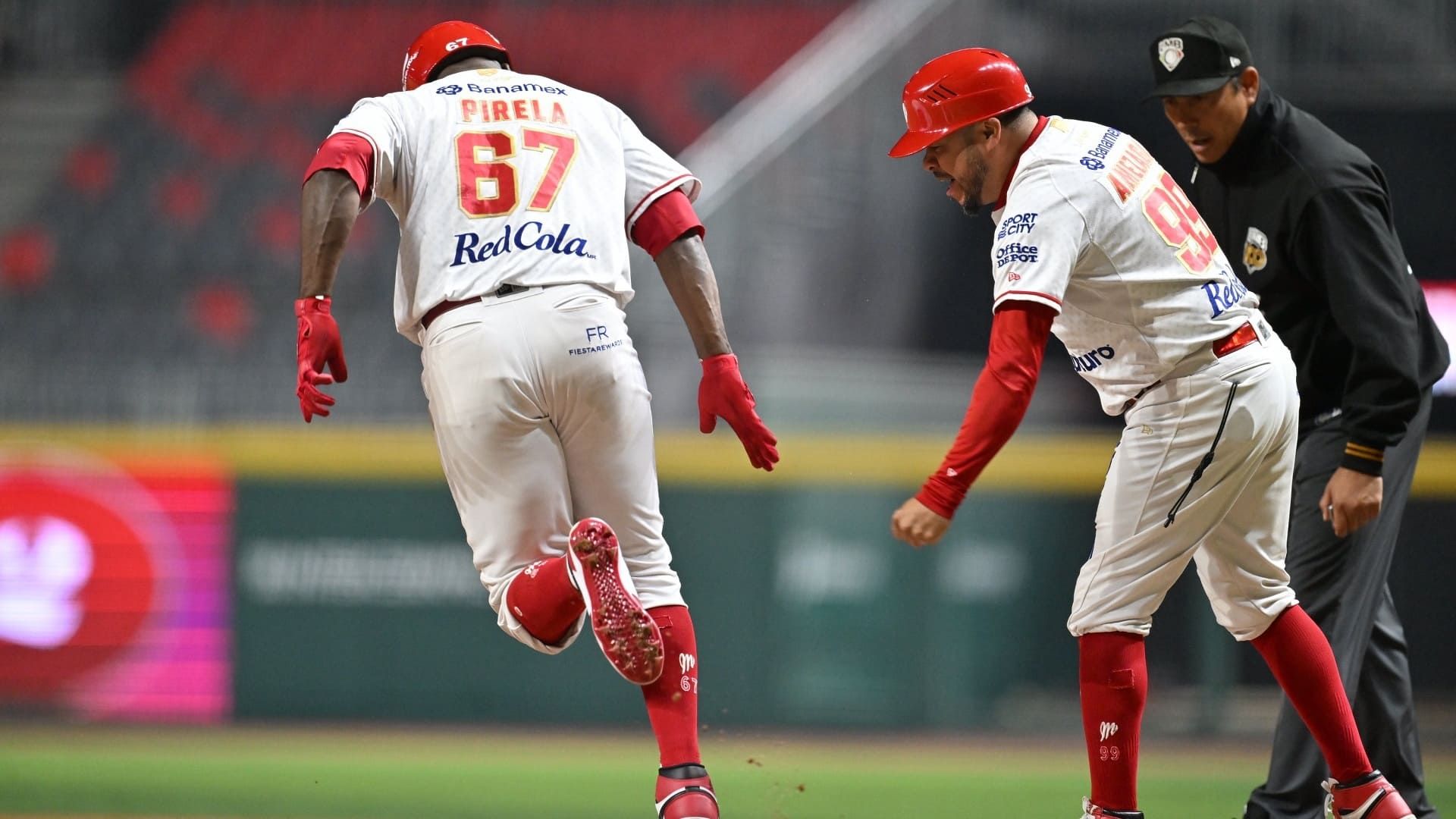 La doble cartelera fue para Diablos Rojos ante Guerreros de Oaxaca