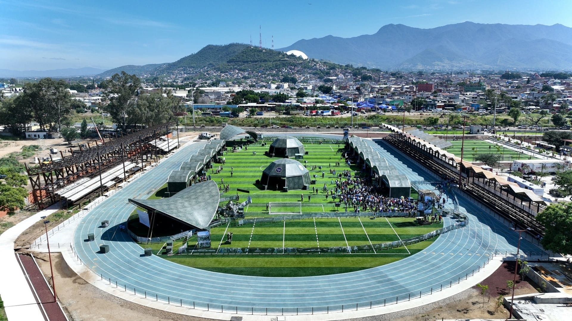 Inauguran exposición La Gran Fuerza de México en el Parque Cho Ndobá