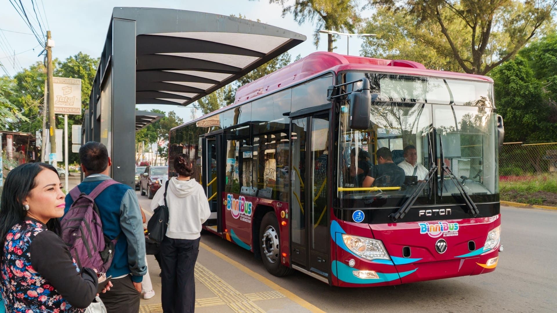 BinniBus de Oaxaca opera con 232 unidades nuevas y 43 rehabilitadas
