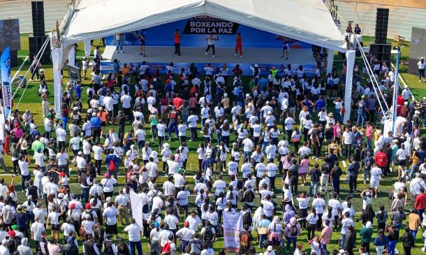 En Oaxaca, 7 mil asistentes a la Clase Nacional de Boxeo 2025