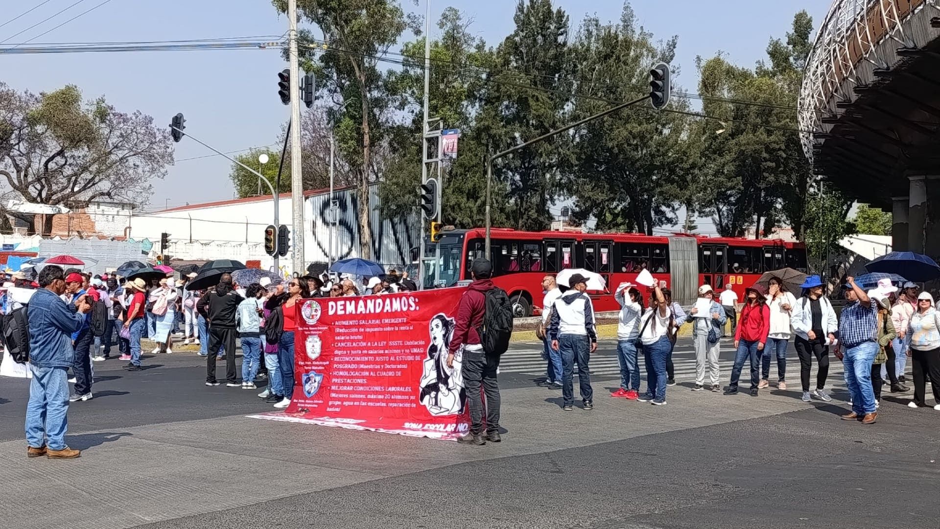CNTE anuncia escalada de movilizaciones; paro de 72 horas en próximas semanas