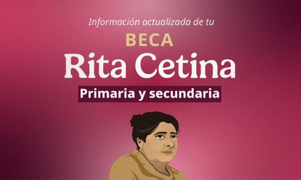 Beca Rita Cetina 2026: en febrero inicia el depósito para alumnos de secundaria