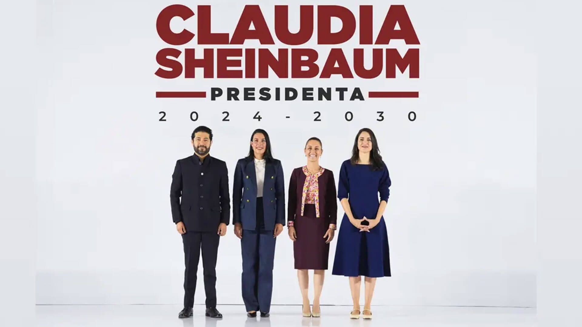 Claudia Sheinbaum anuncia a titulares de secretarías de Cultura, Trabajo y Turismo